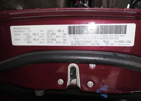 2019 Ram 1500 Classic Express 4X4 6'4 Box from USA, damaged, VIN 1C6RR7FT4KS626463